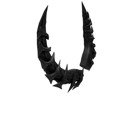 Obsidian Tyrant Horns Roblox item