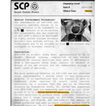 SCP containment bears