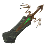 Adorned Dragonbone Claymore (Green)