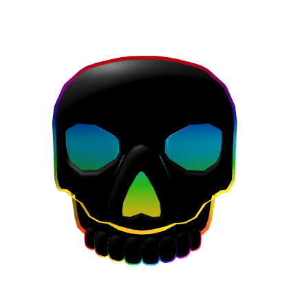 Rainbow Skeleton Mask Roblox item
