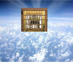 a prison that is high up in the sky