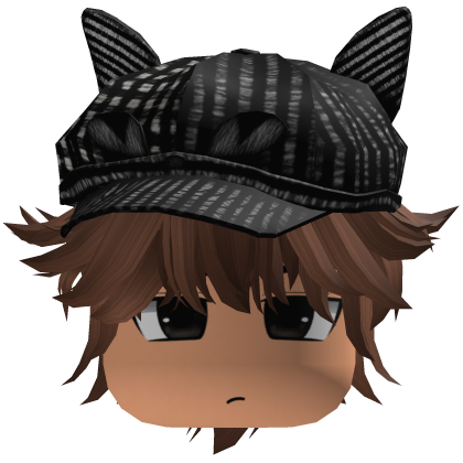 Messy Fluffy Emo Y2K Boy Hair VKAI brown CAT