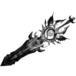 White & Black Dragon Greatsword