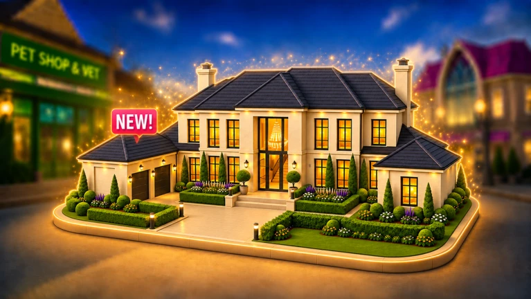 New Mansion!