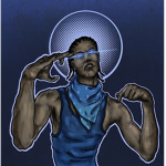 Blue Gang Member