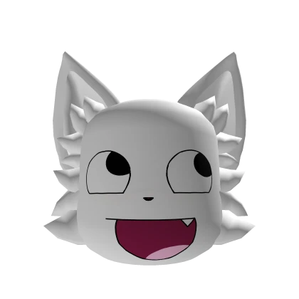 White Epic Face Cat | Roblox Item - Rolimon's
