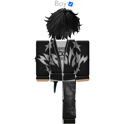 Emo Boy Avatar Bundle Shoulder Roblox item