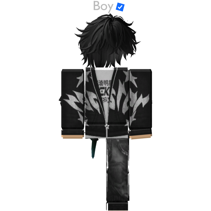Emo Boy Avatar Bundle Shoulder