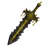 Golden Outlaw Spiky Blade of Honor