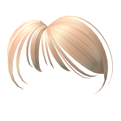 Blonde Messy Side Parted Bangs Roblox item