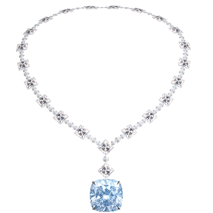 Kim's Blue Diamond Necklace Roblox item