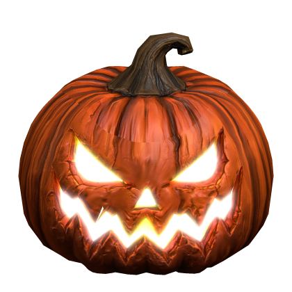 Emissive Pumpkin Head Roblox item