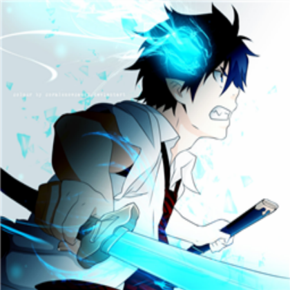Blue exorcist Roblox decal
