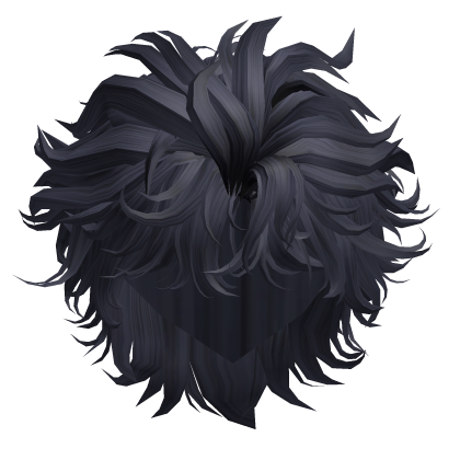 Stylish Slicked Back Mullet (Dark Blue) Roblox item