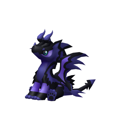 Dark Purple Veidreki Shoulder Pet