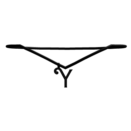 ꒰1.0꒱ BB initial necklace: Y