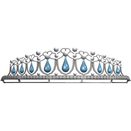 Elegant Beautiful Hair Tiara Crown Diamonds Roblox item
