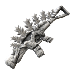Immortal Assault Rifle: Ivory Godzilla Screamer