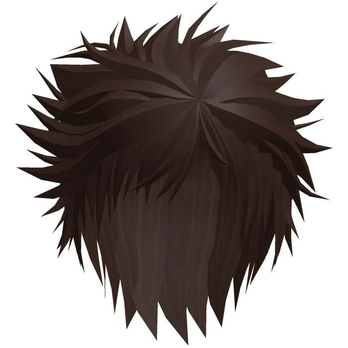 Brown Messy Anime Hair 30.