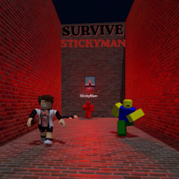 Survive Stickyman! (Secret Room!)