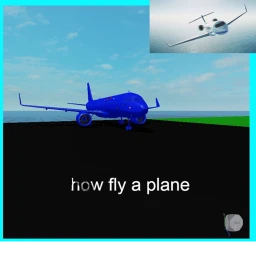 how to fly a plane icon