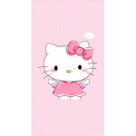 Pink girl hello kitty