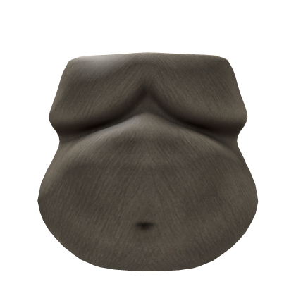 Fat Grey Hairy Belly  Roblox item