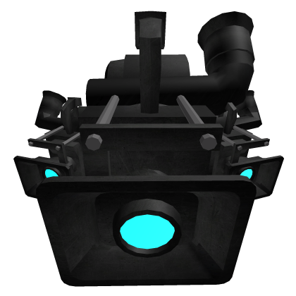 Cyan Big T.R.I Recording Titan Rework [Glow] Roblox item