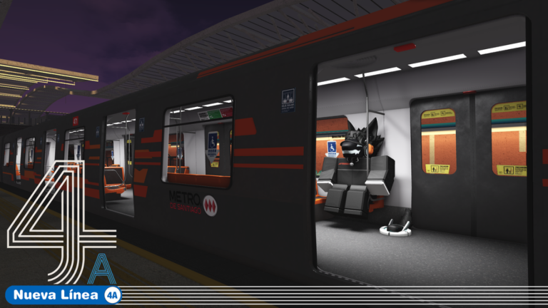 New Santiago Metro Line 4A - ROBLOX screenshot 4