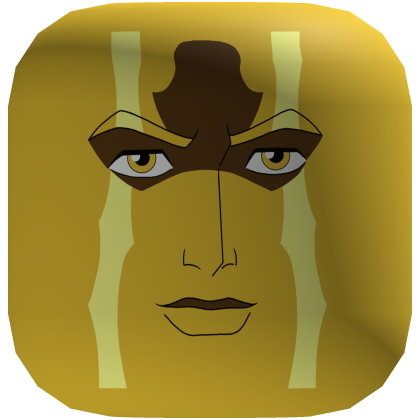 Star Man's Face (Golden)