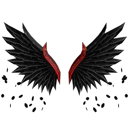 Black and Red Wings