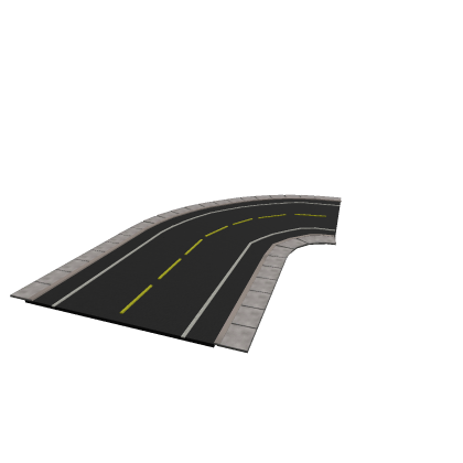 Road with Left Curve