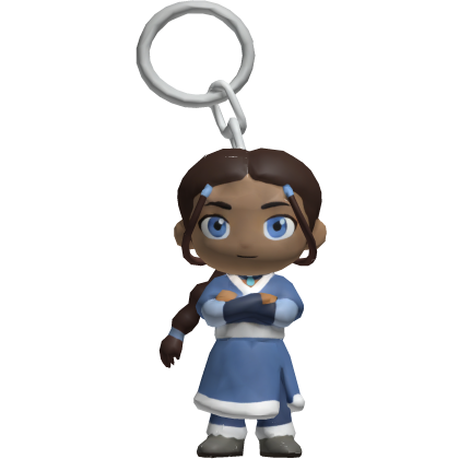 Cute Water Girl Element Keychain