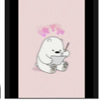 Furry bear