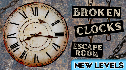 Relógios Quebrados [Escape Room] - Roblox