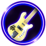 WDW Golden Bass Guitar - Why Don’t We (WDW)