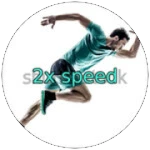 2x speed