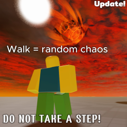 Walking = random chaos...