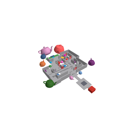 Teapots of doom map - rampant rage map concept
