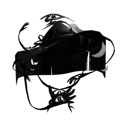 Black Moon Witch Halloween Possessed Hat