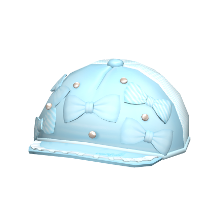 ♡ Kawaii baby blue cap (front)