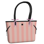 Ashley's Secret Pink Striped Iconic Tote Bag ⭐