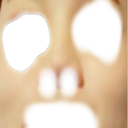 scary face Roblox decal