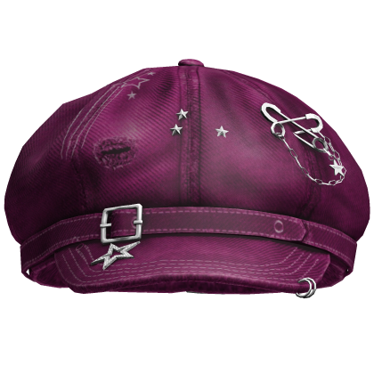 Hot Pink Cute Denim Stylish Cap Roblox item