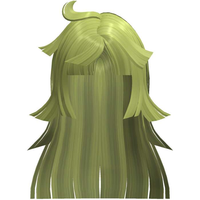 Mabayu aki Green Anime Hair (Gift for Grape)