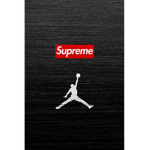Team supreme and jordan