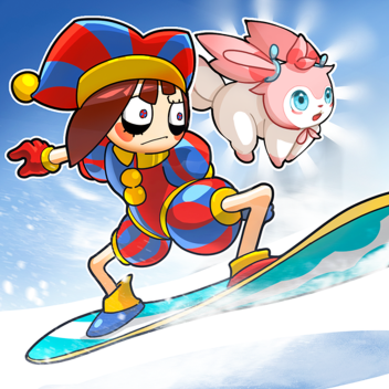 スノーボードレースシミュレーター