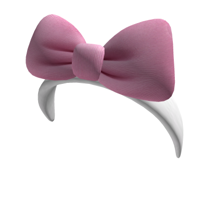 Pink Bow headband
