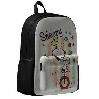 Snoopy Classic White Backpack Roblox item