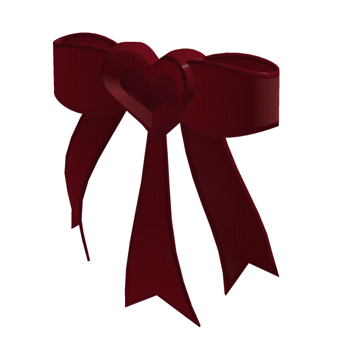 Red Coquette Bow for Korblox